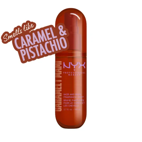 NYX Professional Makeup Fat Oil Body Fragrance Mist Caramelt Mami 80 ml