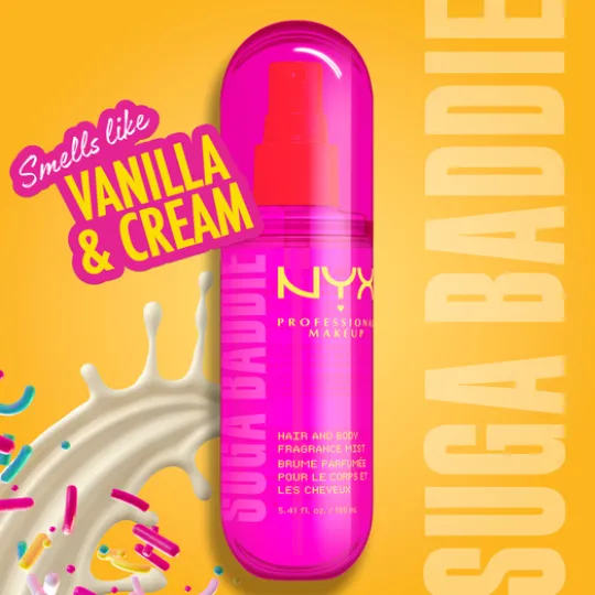 NYX Professional Makeup Fat Oil Body Fragrance Mist Suga Baddie 80 ml