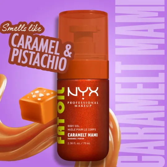 NYX Professional Makeup Fat Oil Body Oil Caramelt Mami 70 ml