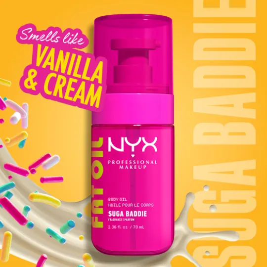 NYX Professional Makeup Fat Oil Body Oil Suga Baddie 70 ml