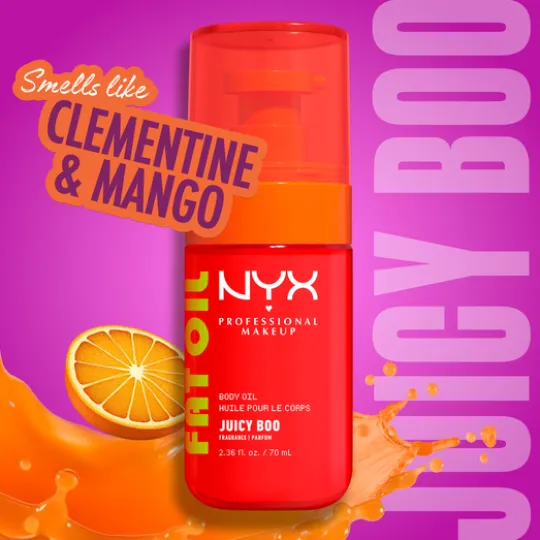 NYX Professional Makeup Fat Oil Body Oil Juicy Boo 70 ml
