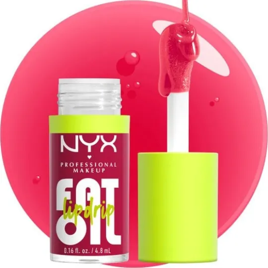 NYX Professional Makeup Fat Oil Lip Drip 05 Newsfeed 4,8 ml