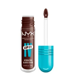 NYX Professional Makeup Lip I.V. Hydrating Gloss Stain läppglans 05 Mocha Me Wet 5 ml