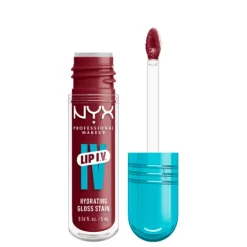NYX Professional Makeup Lip I.V. Hydrating Gloss Stain läppglans 09 Blush Rush 5 ml
