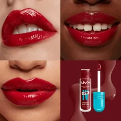 NYX Professional Makeup Lip I.V. Hydrating Gloss Stain läppglans 13 Cranberry Splash 5 ml