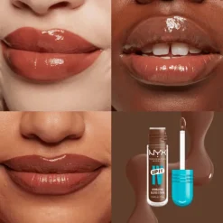 NYX Professional Makeup Lip I.V. Hydrating Gloss Stain läppglans 03 Splash N Spice 5 ml