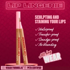 NYX Professional Makeup Lip Lingerie Liner Stain 01 Tease U Later 1 ml