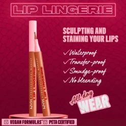 NYX Professional Makeup Lip Lingerie Liner Stain 03 Barely There 1 ml