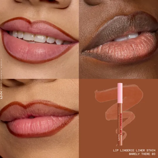 NYX Professional Makeup Lip Lingerie Liner Stain 03 Barely There 1 ml