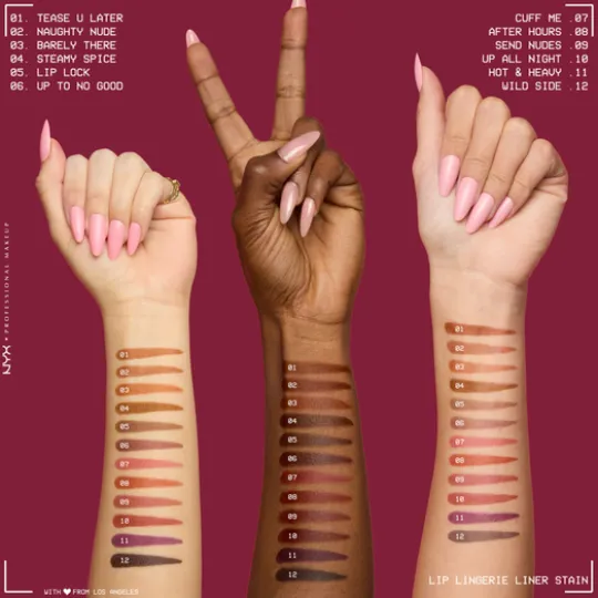NYX Professional Makeup Lip Lingerie Liner Stain 03 Barely There 1 ml