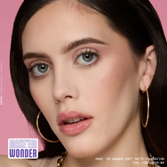 NYX Professional Makeup Make Em Wonder Foundation 04 Cool Porcelain 30 ml