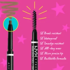 NYX Professional Makeup Micro Brow Pencil 1 Taupe