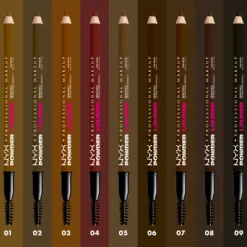 NYX Professional Makeup Powder Louder Brow Pen 03 Auburn