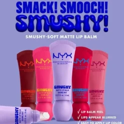 NYX Professional Makeup Smushy Matte Lip Balm 2 Swipe Sesh 8 ml