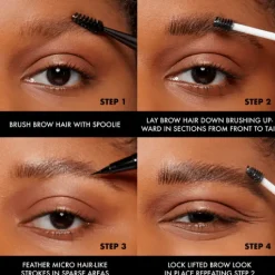 NYX Professional Makeup The Brow Glue Instant Brow Styler 01 Transparent 5 g