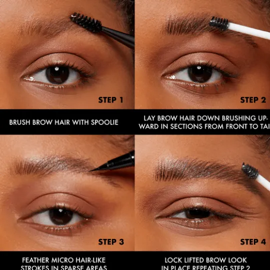 NYX Professional Makeup The Brow Glue Instant Brow Styler 01 Transparent 5 g
