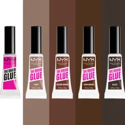 NYX Professional Makeup The Brow Glue Instant Brow Styler 03 Medium Brown 5 g