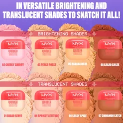 NYX Professional Makeup Wonder Snatch Löspuder 06 Sassy Spice 6 g
