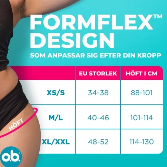 O.b Period Pants XL/XXL 1-pack