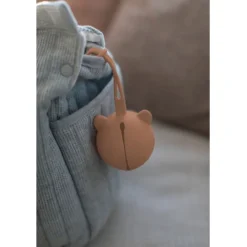 Oh, Poppy! Nola Nappfodral i Silikon Biscuit Brown