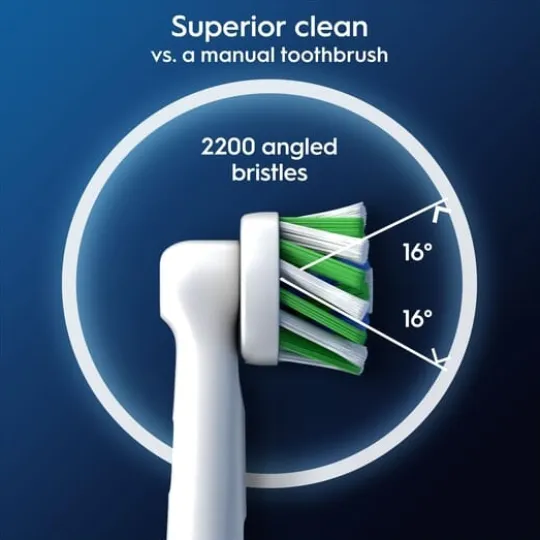 Oral-B Cross Action Borsthuvuden 8 st