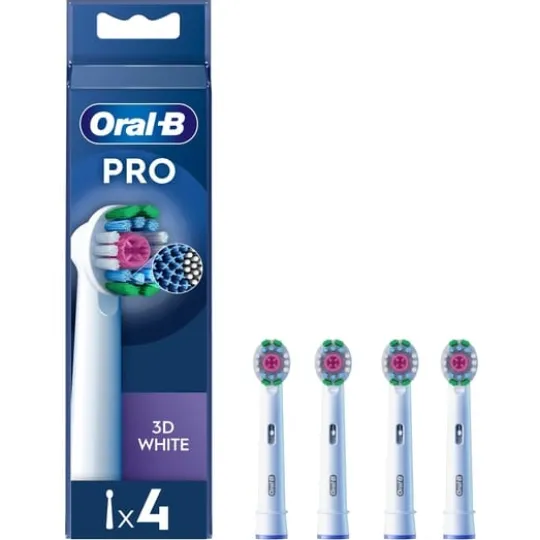 Oral-B 3D White Borsthuvuden 4 st
