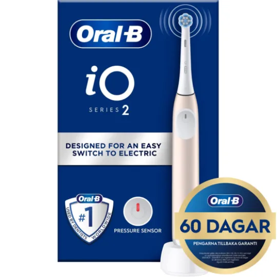 Oral-B iO 2 Eltandborste Calm Pink