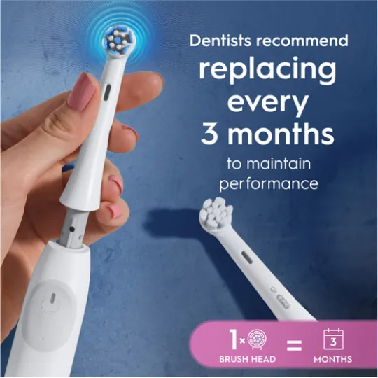Oral-B iO Gentle Care Tandborsthuvuden Vit 6 st