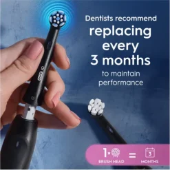 Oral-B iO Gentle Care Tandborsthuvuden Svart 6 st
