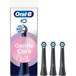 Oral-B iO Gentle Care Tandborsthuvuden Svart 3 st