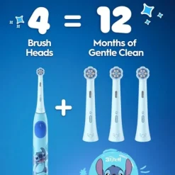 Oral-B iO Kids 6+ Disney Stitch Tandborsthuvuden Refill 2 st