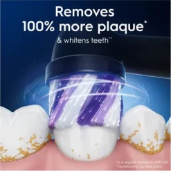 Oral-B iO Radiant White Tandborsthuvuden Svart 3 st