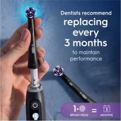 Oral-B iO Radiant White Tandborsthuvuden Svart 3 st