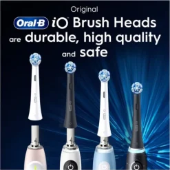 Oral-B iO Ultimate Clean Tandborsthuvuden Svart 3 st