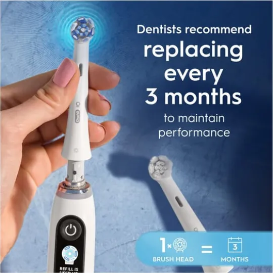 Oral-B iO Ultimate Clean Tandborsthuvuden Vit 8 st