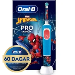 Oral-B Pro Kids Spider-Man Eltandborste för Barn Från 3 år
