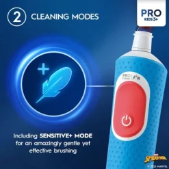 Oral-B Pro Kids Spider-Man Eltandborste för Barn Från 3 år