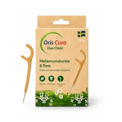Oris Cura Duo Clean Bambu Mellanrumsborste & Floss 50 st