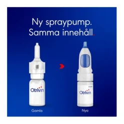 Otrivin utan konserveringsmedel nässpray 1mg/ml 10 ml
