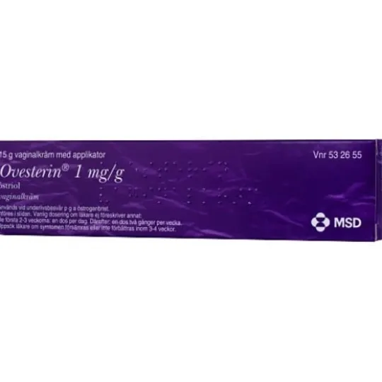 Ovesterin vaginalkräm 1 mg/g 15 gr