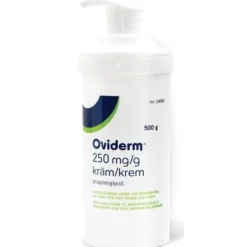 Oviderm kräm 250 mg/g 500 g