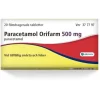 Paracetamol Orifarm, filmdragerad tablett 500 mg 20 st
