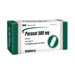 Paracut, tablett 500 mg 20 st
