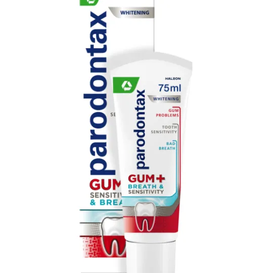 Parodontax Gum+Sensitivity & Breath Whitening Tandkräm 75 ml