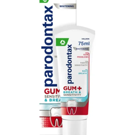 Parodontax Gum+Sensitivity & Breath Whitening Tandkräm 75 ml