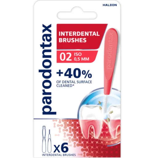 Parodontax Mellanrumsborste 0,5 mm 6 st