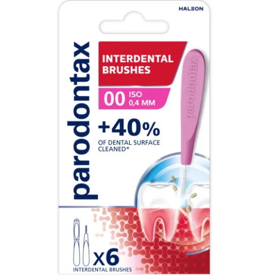 Parodontax Mellanrumsborste 0,4 mm 6 st