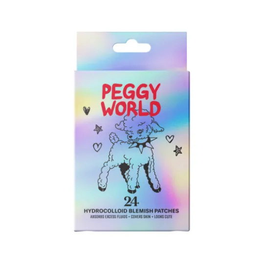 Peggy World Blemish Patches Hearts and Stars Holographic 24 st