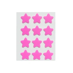 Peggy World Blemish Patches Hearts and Stars Hot Pink 24 st
