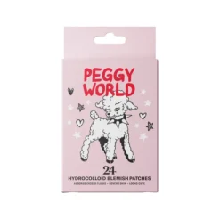 Peggy World Blemish Patches Hearts and Stars Yellow 24 st